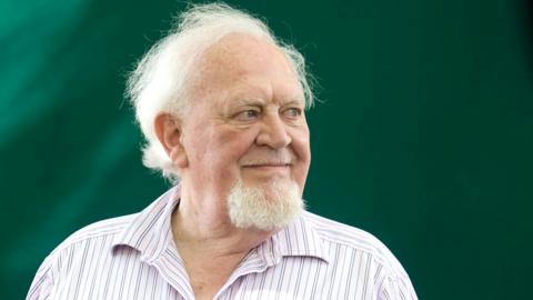 Acclaimed English actor Joss Ackland at the Edinburgh International Book Festival in 2009