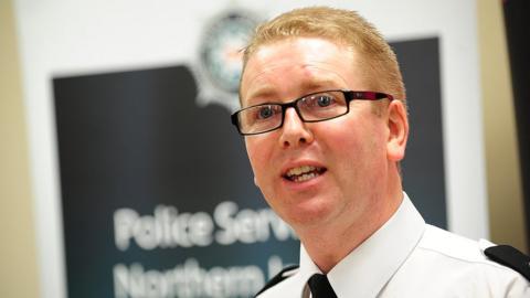 A close up of Will Kerr during his time as assistant chief constable of the PSNI