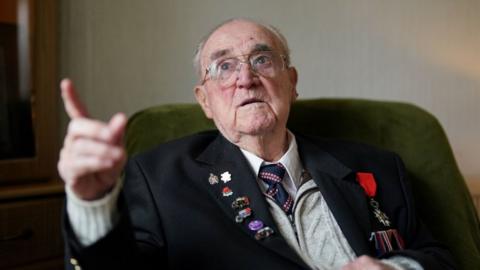 D-Day veteran Doug Baldwin