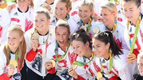Team GB's women's Olympic hockey champions will be in the parade in Manchester