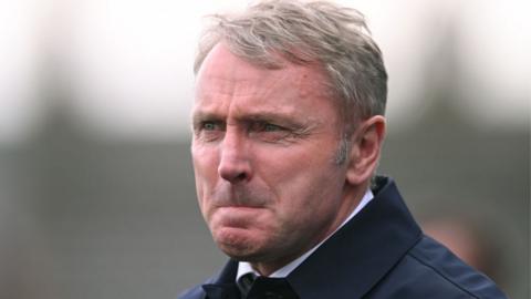 Carlisle United football manager Paul Simpson