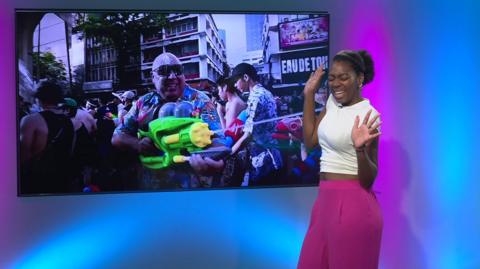 Shanequa in the studio