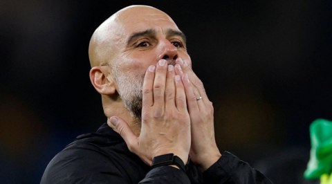 Man City boss Pep Guardiola