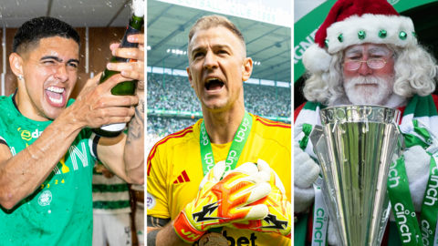 Luis Palma, Joe Hart & Santa