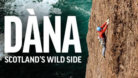 Coinneach Rankin climbing