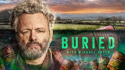 Buried with Michael Sheen