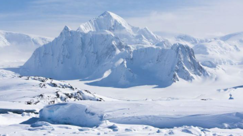Mountains in Antarctica.