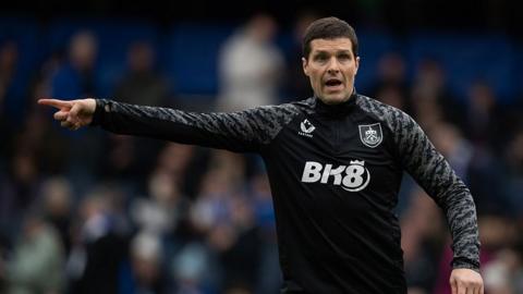 Burnley interim manager Mike Jackson