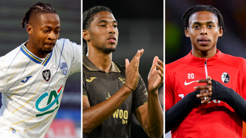 Joel Mvuka, Benjamin Arthur and Junior Adamu 