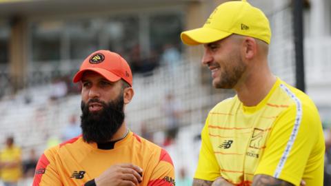 Moeen Ali and Alex Hales