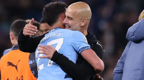 Man City celebrate