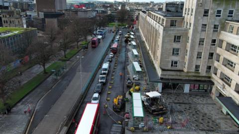 The Royal Parade in Plymouth 