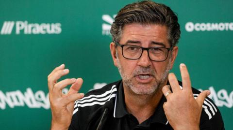 Pananthinaikos head coach Rui Vitoria