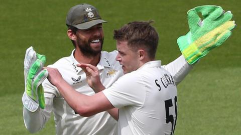 Ben Foakes and Sam Curran