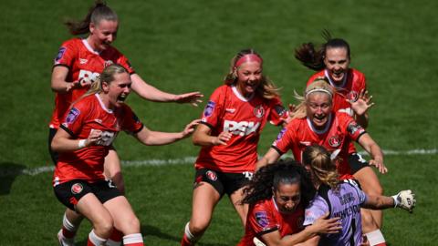Charlton celebrate 