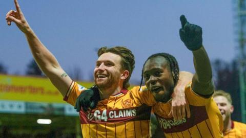 Motherwell celebrate