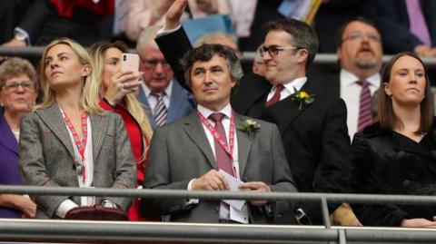 Watford owner Gino Pozzo, pictured at Wembley in 2019