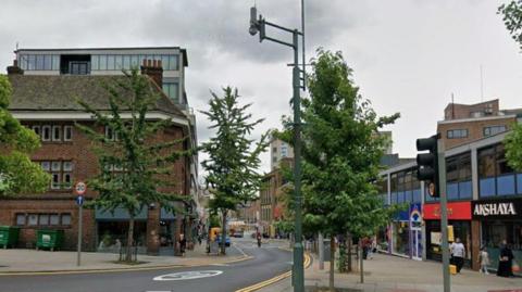 Streetview image of Friar Lane, Nottingham