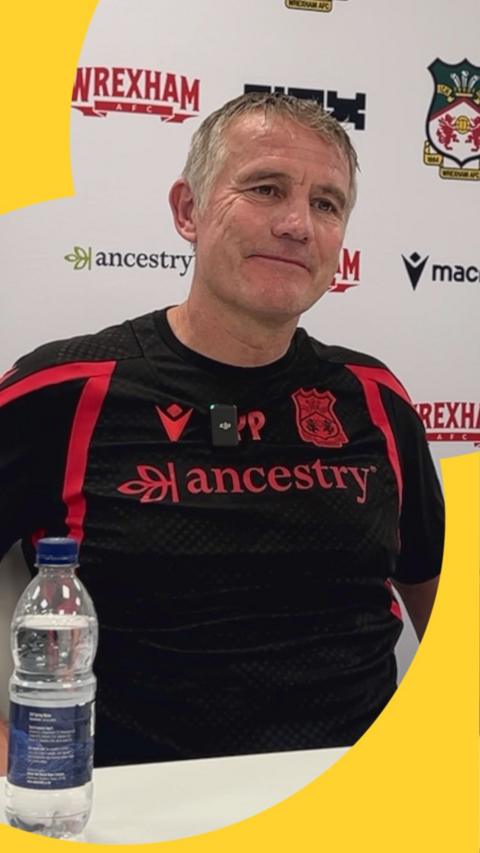 Wrexham manager Phil Parkinson