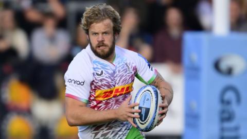 Tyrone Green in action for Harlequins 