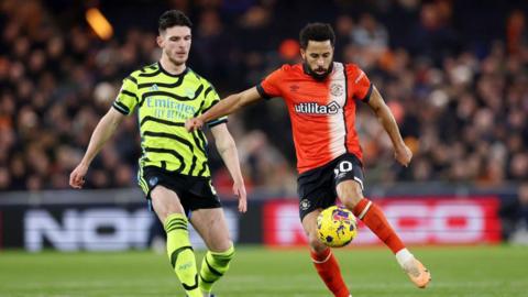 Andros Townsend of Luton Town