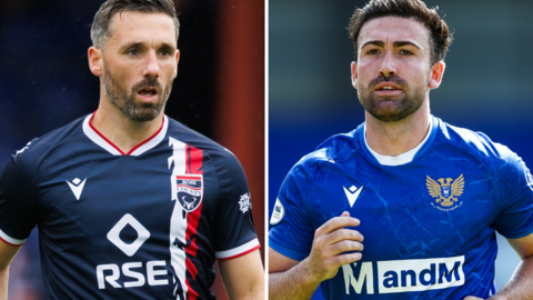 Nicky Clark and Stevie Mallan