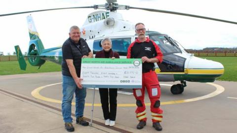 Sally Ingall at GNAAS base