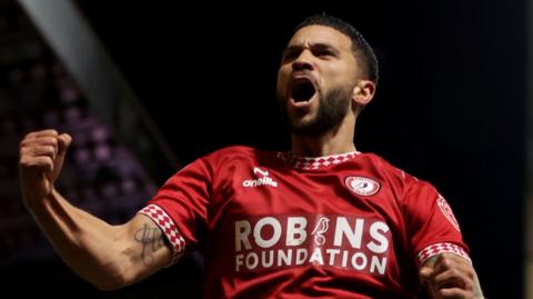 Nahki Wells celebrates scoring