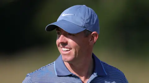 McIlroy smiling