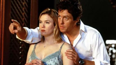 A picture of Renee Zellweger and Hugh Grant from Bridget Jones: The Edge of Reason