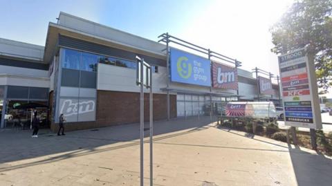 A general shot of the exterior of The Gym Group on a retail park in Strood in Kent