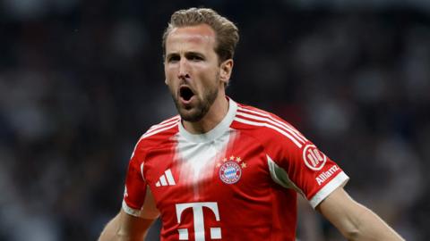 Harry Kane celebrates