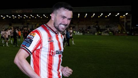 Derry City winger Michael Duffy