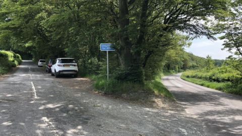 The Gore Clump junction in Dorset