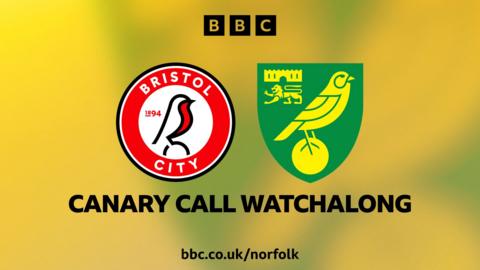 Bristol City v Norwich City graphic