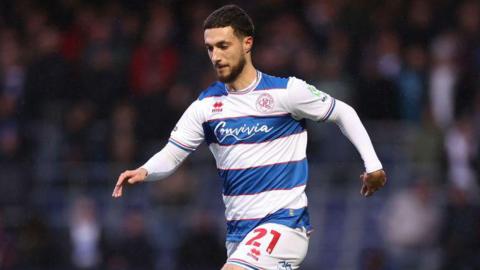 Ziyad Larkeche on the ball for QPR 