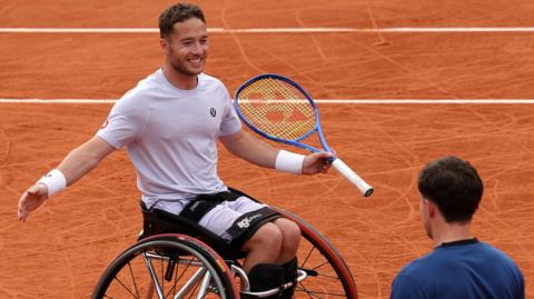 Gordon Reid and Alfie Hewett