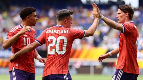 Scotland celebrate