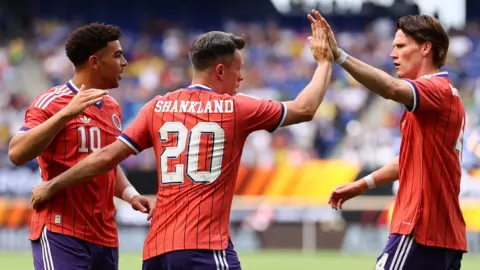 Scotland celebrate
