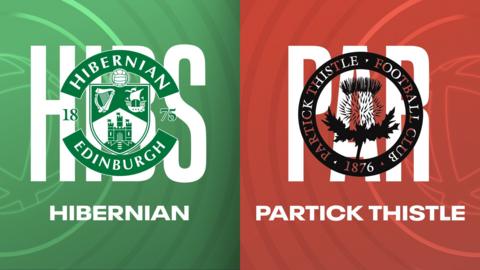 Hibernian and Partick Thistle badges