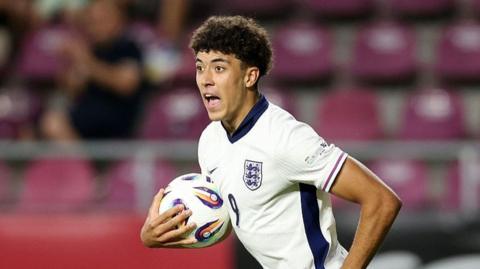 Ethan Wheatley was England's joint top-scorer at the European Under-19 Championships with two goals