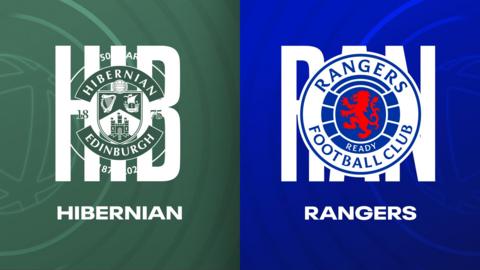 Hibernian and Rangers badges