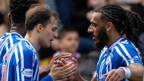 Kilmarnock players