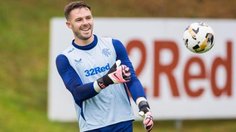 Rangers goalkeeper Jack Butland