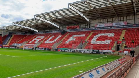 A general view inside The New York Stadium Rotherham