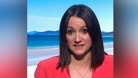 Sarah Cruickshank, BBC Aimsir. 