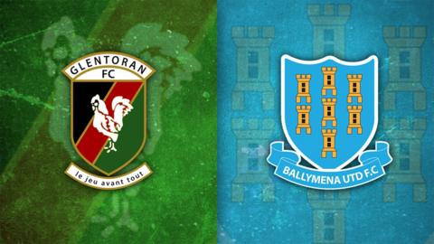 Glentoran v Ballymena United 