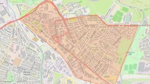 A map of Carlisle city centre