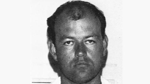 Black and white photo of Colin Pitchfork dating back to his conviction in 1988