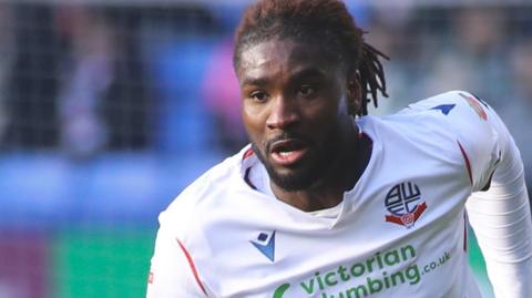 Richard Taylor in action for Bolton Wanderers